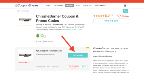 ChromeBurner coupons and promo codes